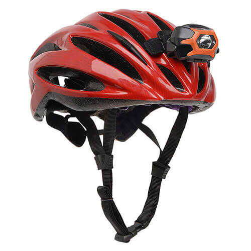 Swipe to Shine Helmet Light (Orange)