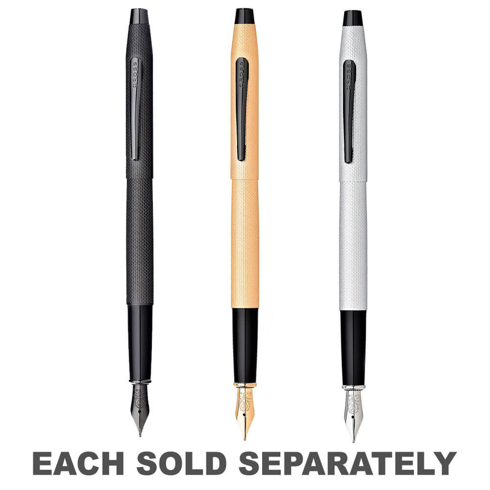 Classic Century Brushed PVD Medium Fountain Pen