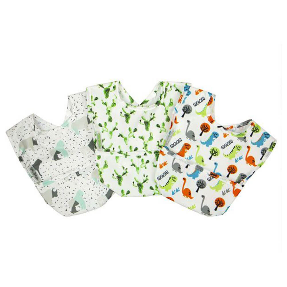 Silly Billyz Nylon Pocket Bib (Pack of 3)