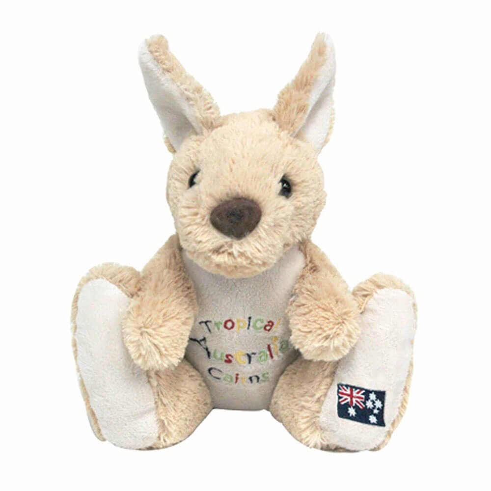 20cm Kangaroo Plush w/ Embroidery