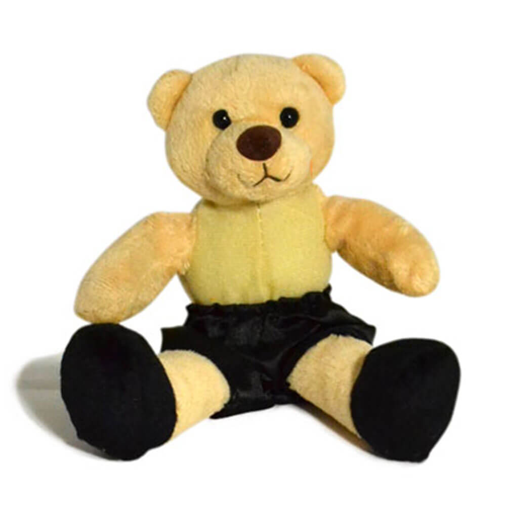 22 cm de urso de pelúcia com shorts