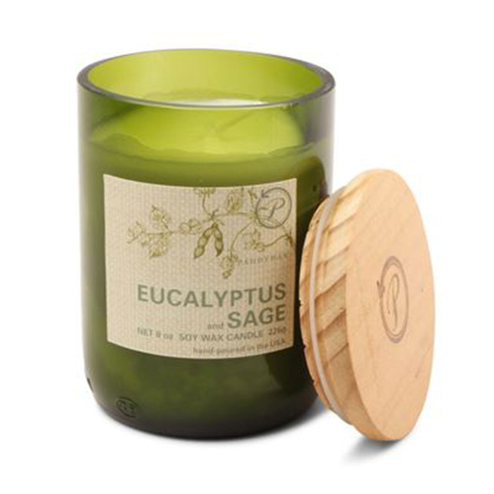 Paddywax Eco Green Candle w szklance 8 uncji