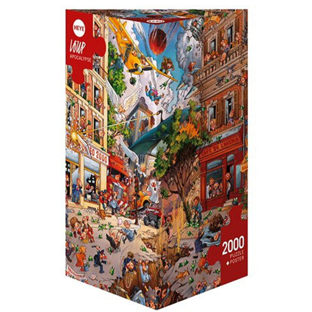 Heye Loup triangolare puzzle puzzle 2000pcs