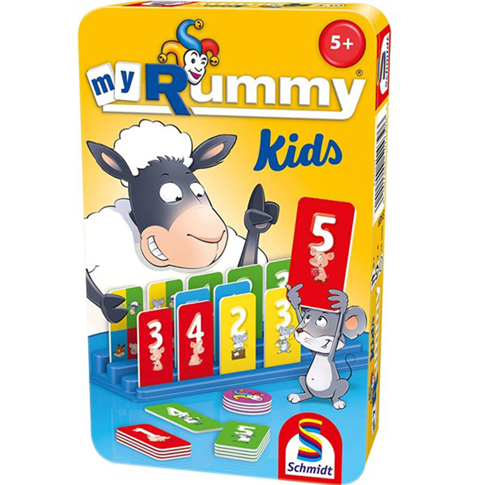 Schmidt meu jogo de lata Rummy