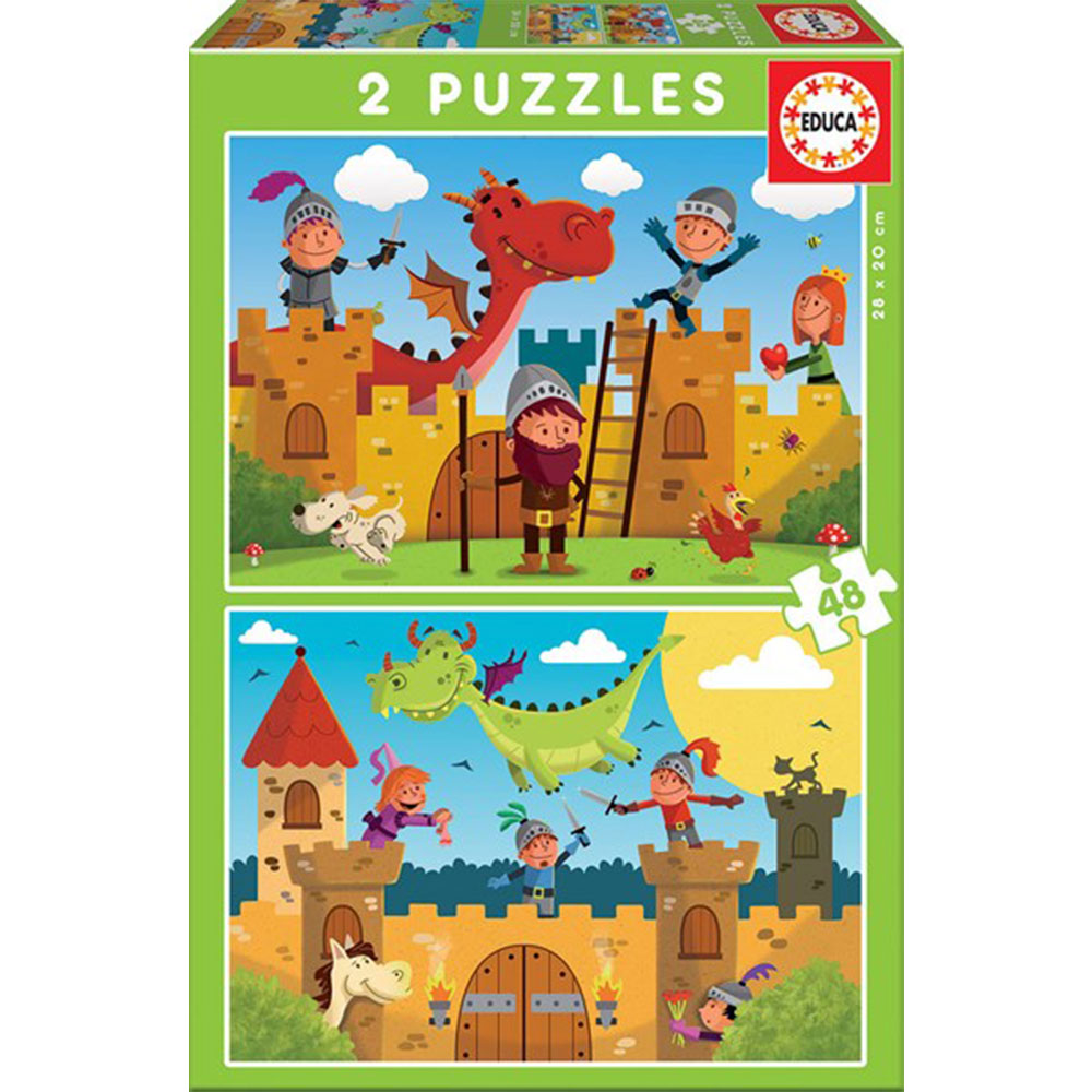 Educa Puzzle Collection 2 sets con 48pcs