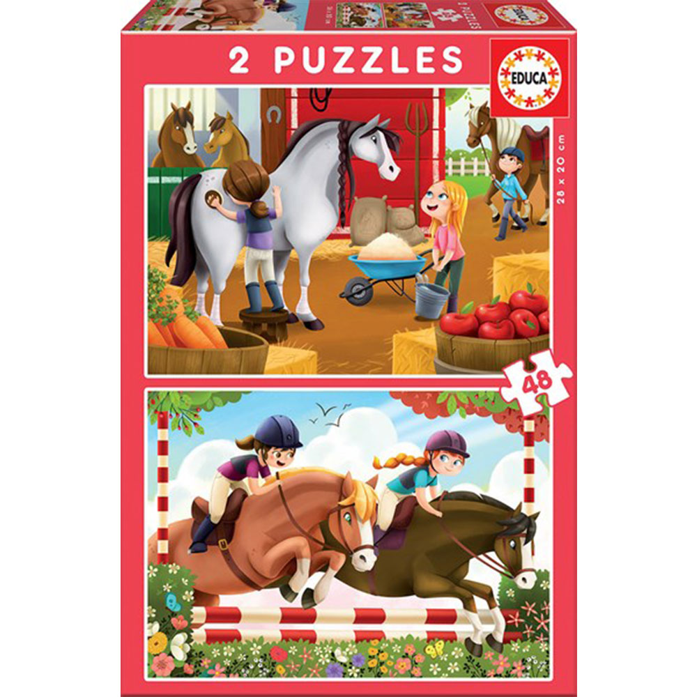 Educa Puzzle Collection 2 Sets met 48 stcs