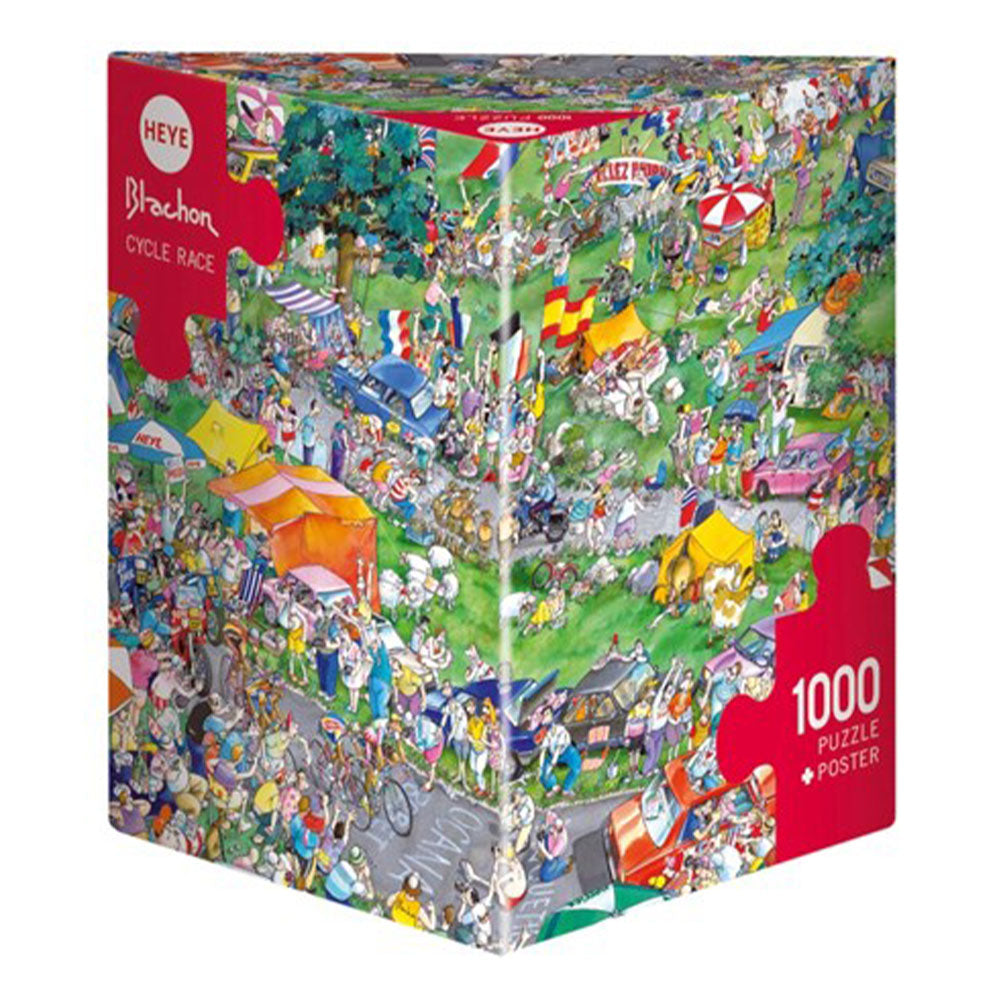 Heye Triangular Jigsaw Puzzle 1000 stk