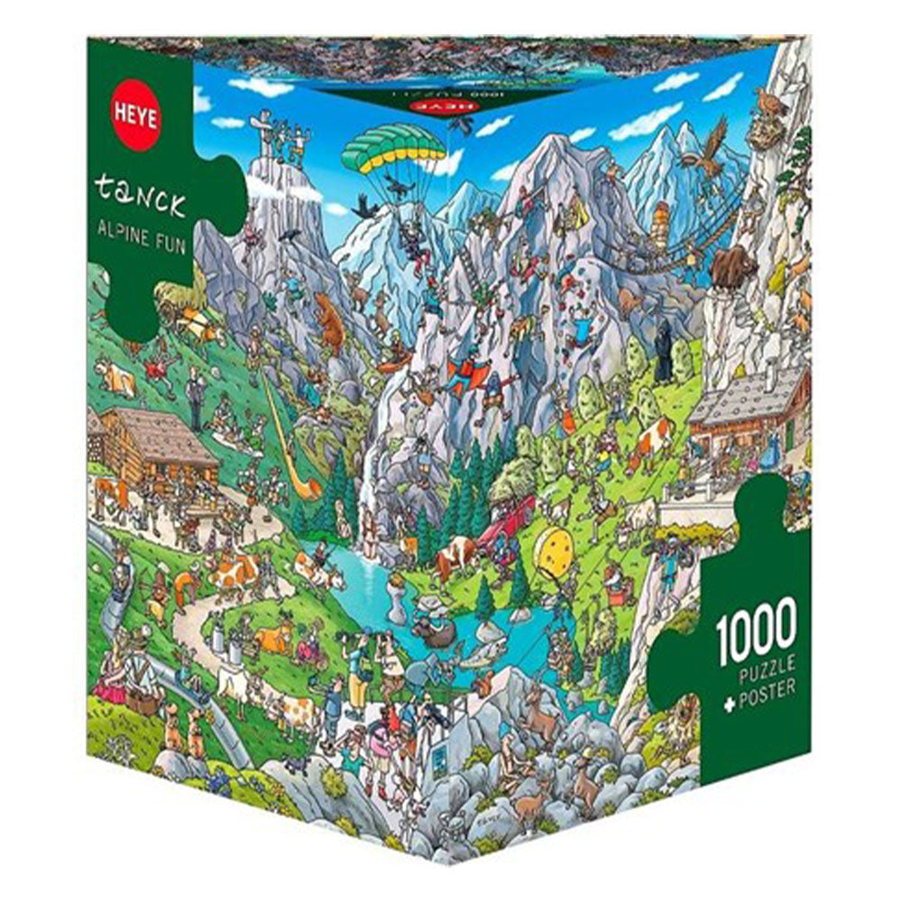 Heye Triangular Jigsaw Puzzle 1000 stk