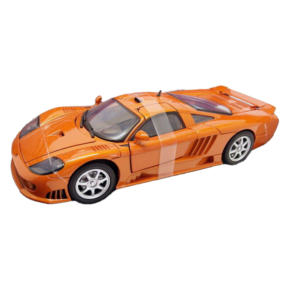 Motormax Saleen S7 Diecast Model Car Burned Orange