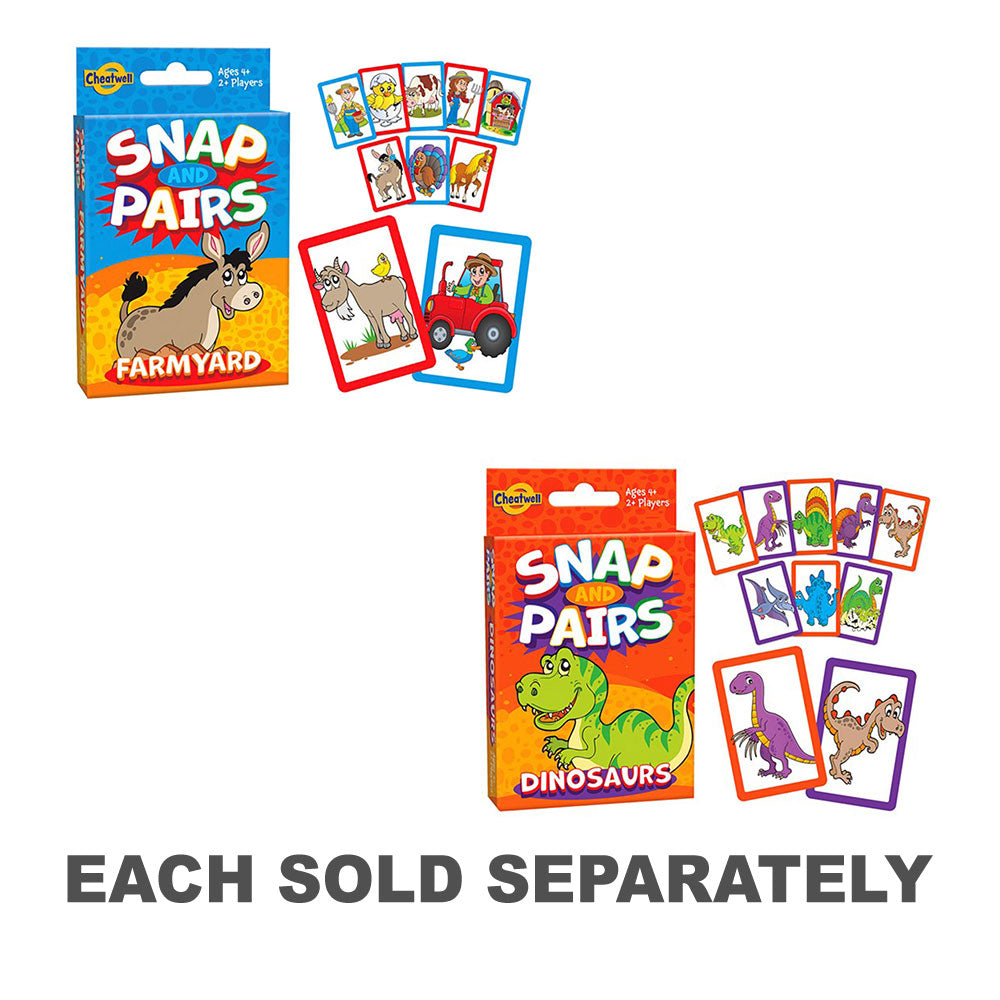 Cheatwell Snap & Pairs Kid's Card Game