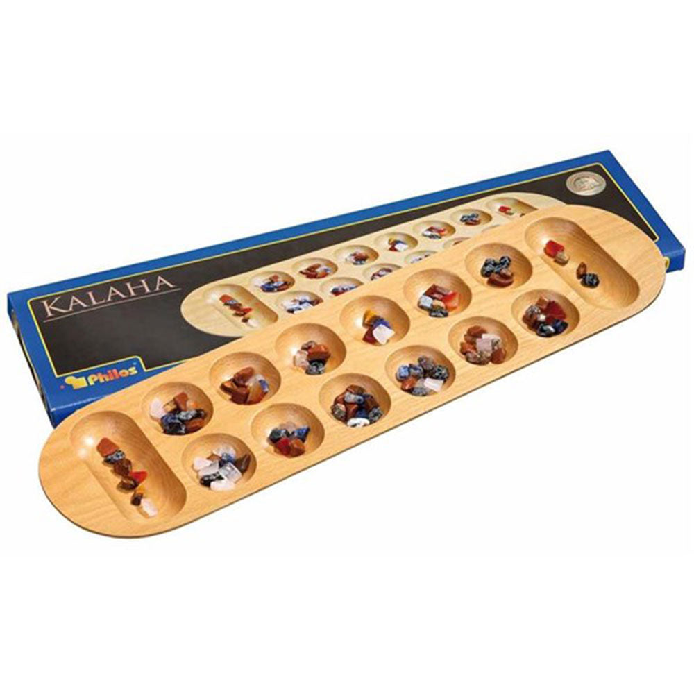  Philos Mancala Holzbrettspiel