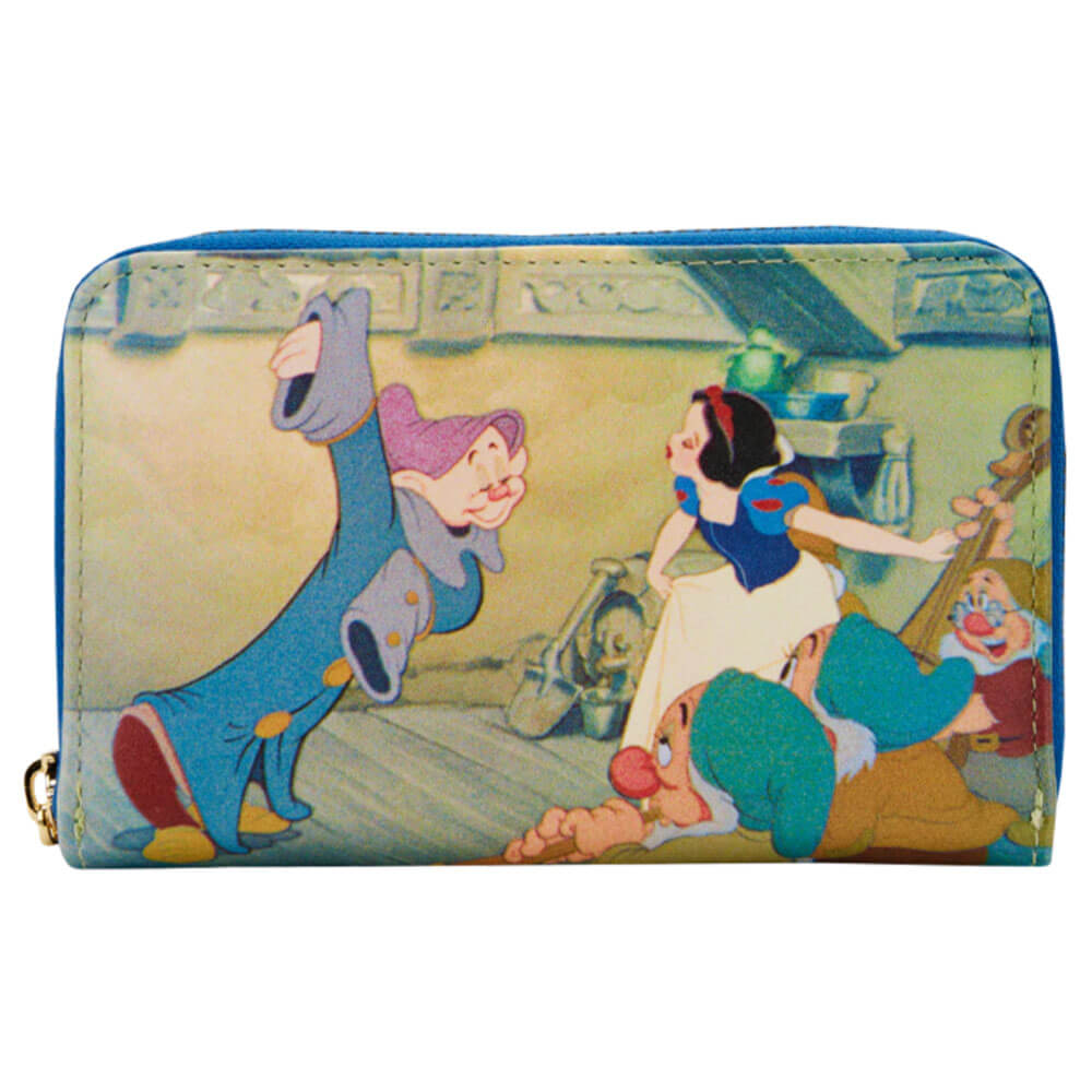 Snow White and the Seven Dwarfs Scenes Zip Purse