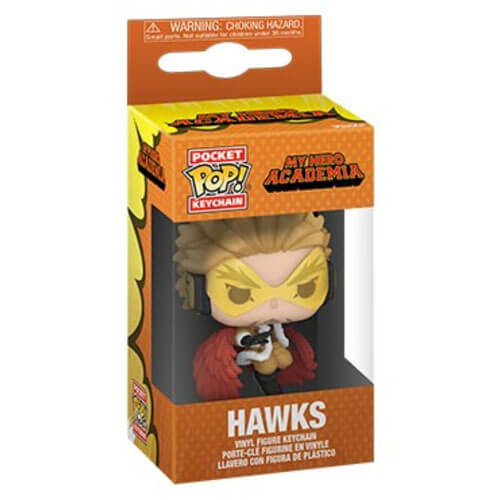 My Hero Academia Hawks Pocket Pop! Keychain