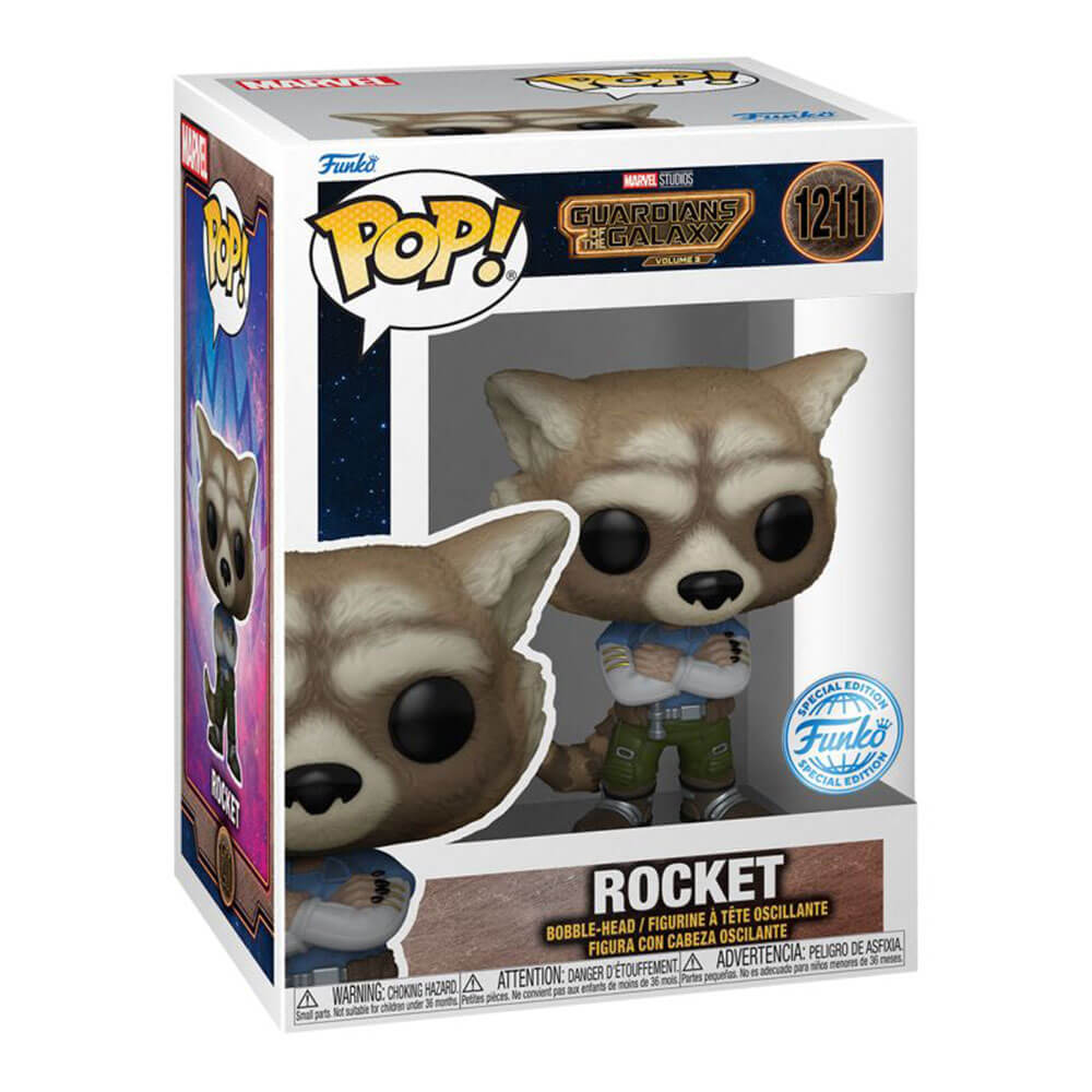 Guardians of the Galaxy 3 Rocket US Exclusive Pop! Vinyl