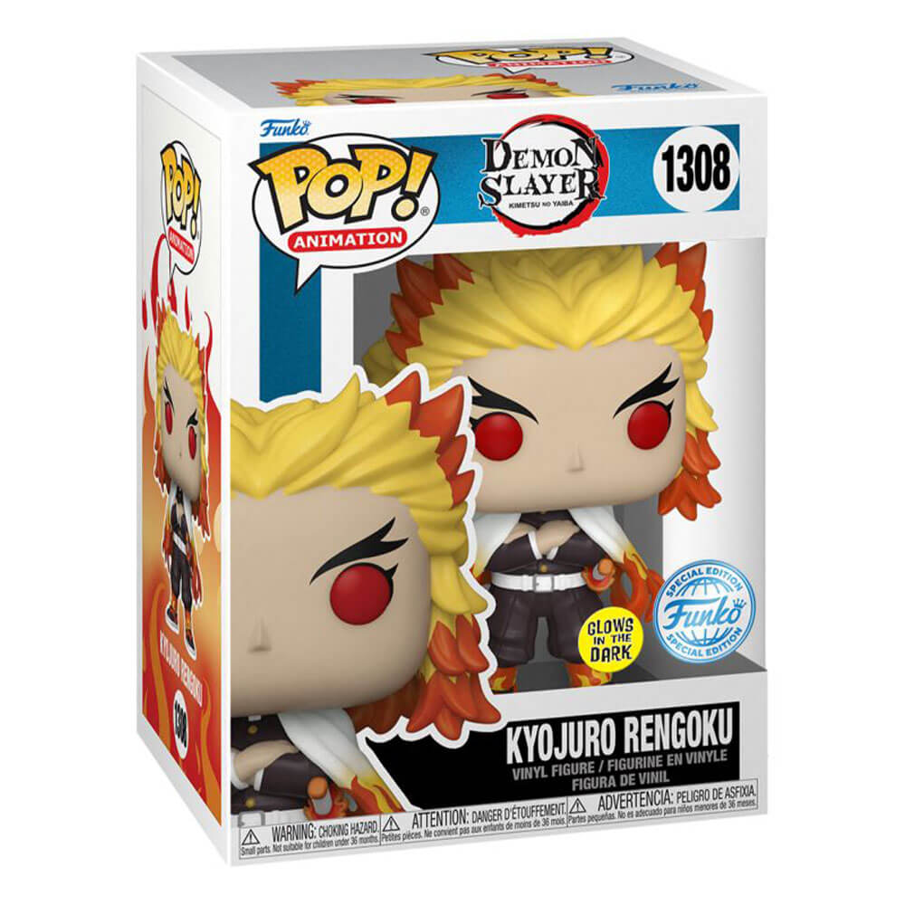 Demon Slayer Rengoku Glow US Exclusive Pop! Vinyl