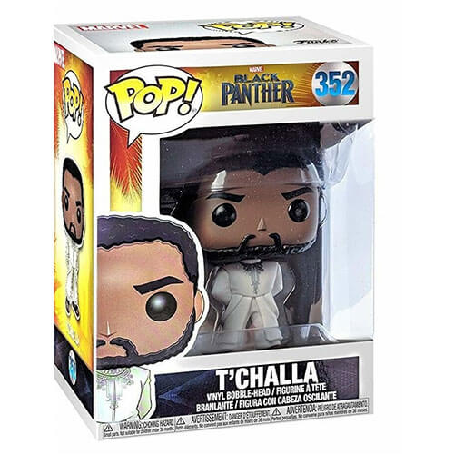 Black Panther T'Challa White Robe Pop! Vinyl