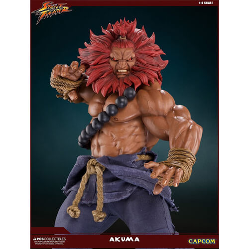 Street Fighter Akuma 10th Anniversary 1:4 Mixed Media Statue