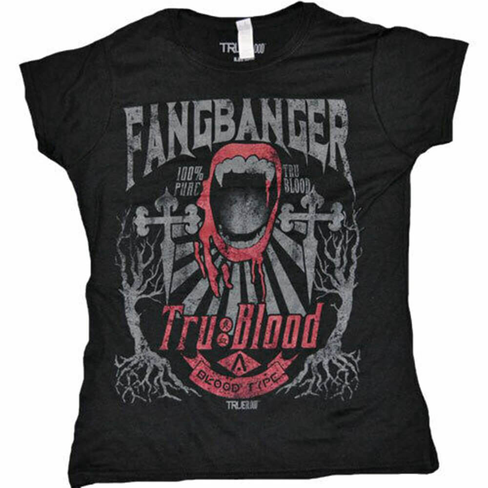 T-shirt femminile di True Blood Fangbanger