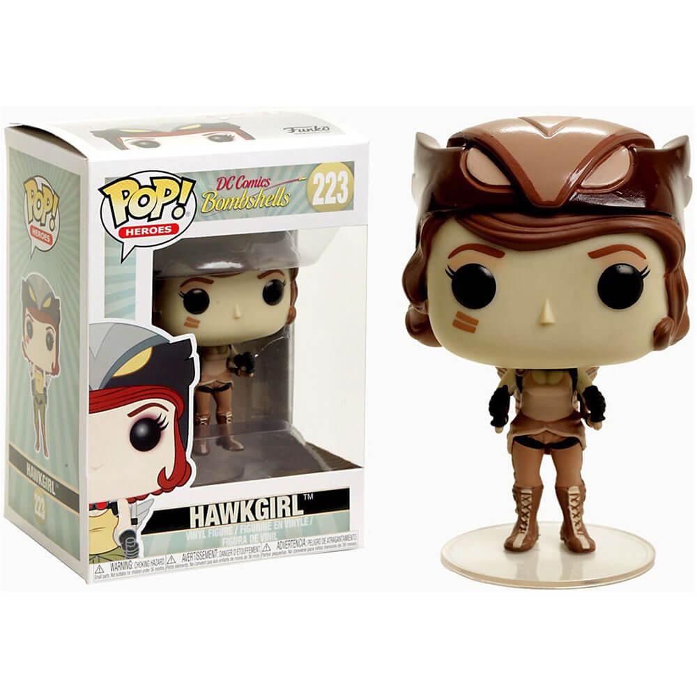 DC Bombshells Hawkgirl Sepia US Exclusive Pop! Vinyl