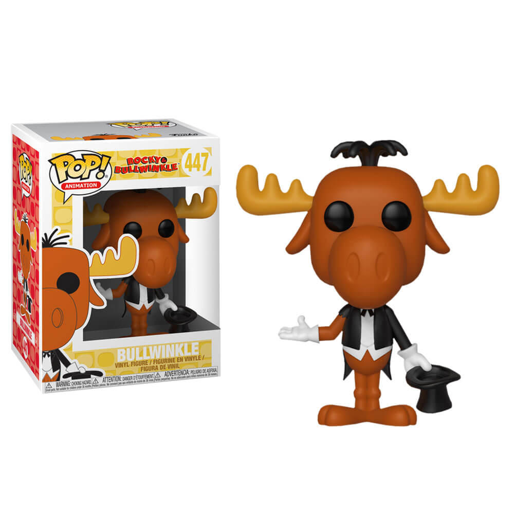 Rocky & Bullwinkle Magician Bullwinkle Pop! Vinyl