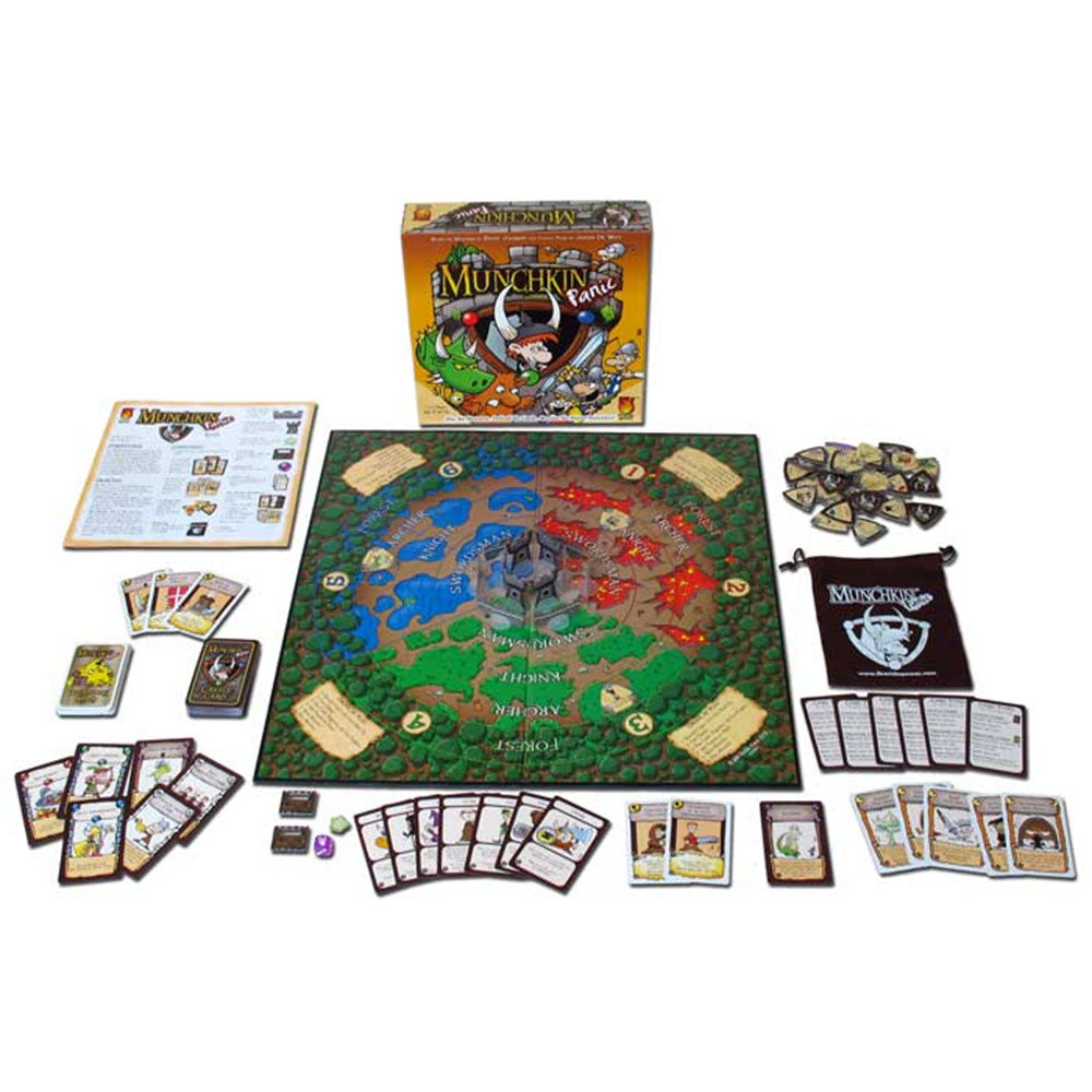 Castle Panic Munchkin Panic Board Game Version