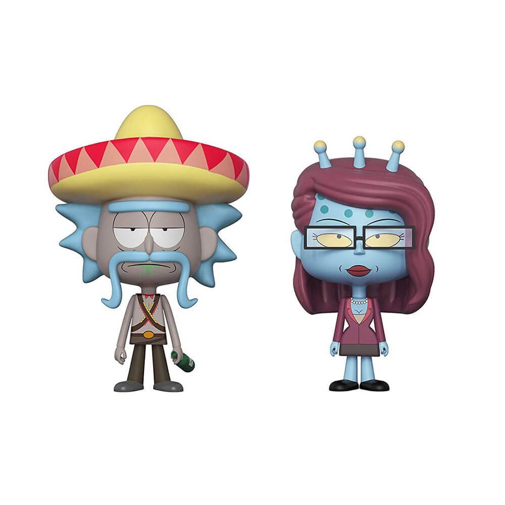 Rick and Morty Rick with Sombrero & Unity Vynl.