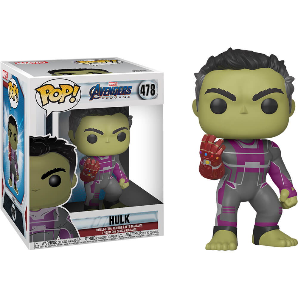 Avengers 4 Endgame Hulk with Gauntlet 6" Pop! Vinyl