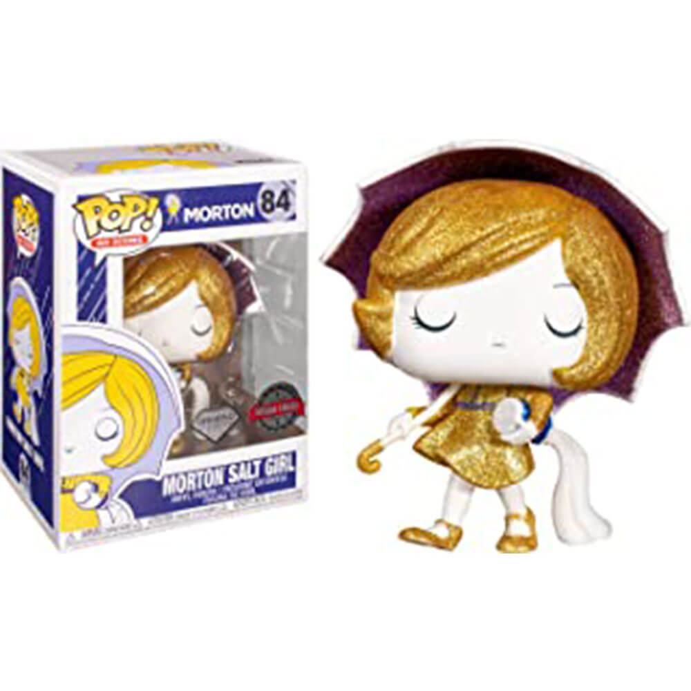 Ad Icons Morton Salt Girl Diamond Glitter US Exclusive Pop