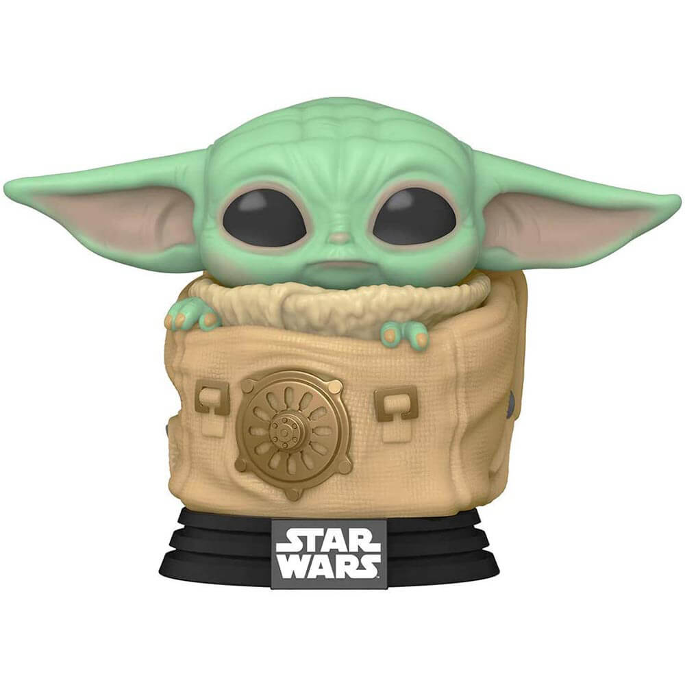 Star Wars The Mandalorian Child in Rucksack Pop! Vinyl