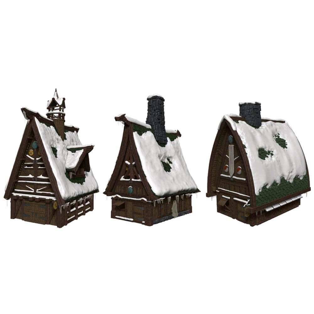 D&D IotR Ten Towns Papercraft Set