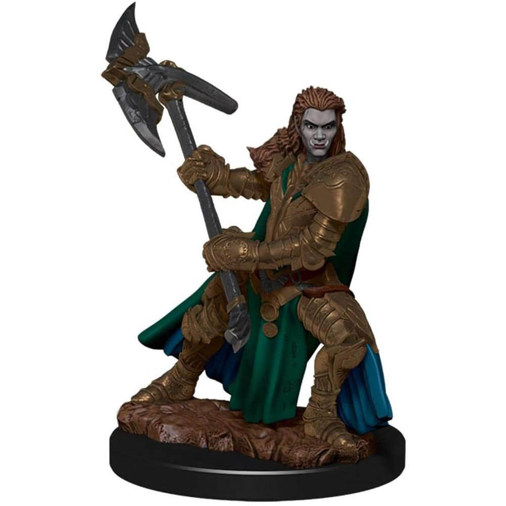 Dungeons & Dragons Premium Half-Orc Fighter Female Miniature