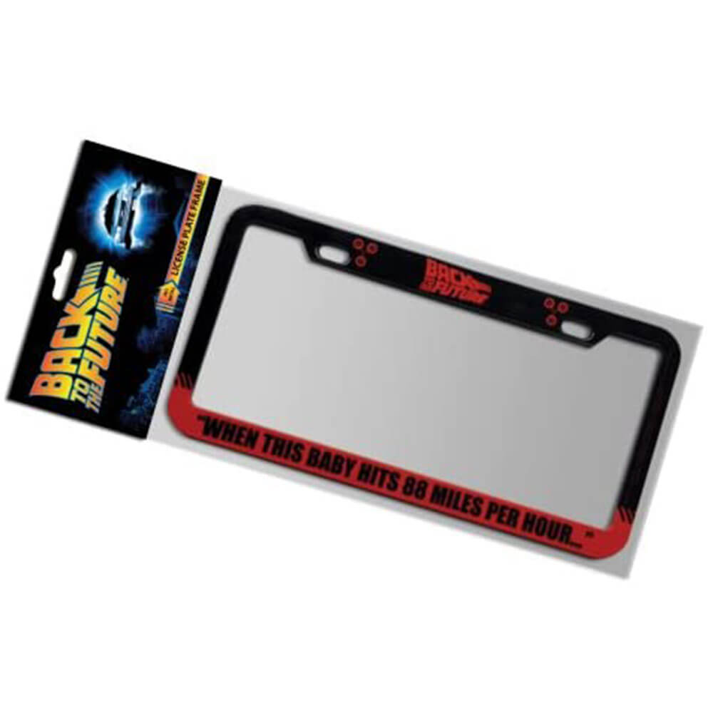 Back to the Future 88 MPH License Plate Frame