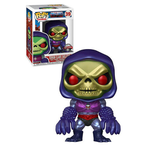 Skeletor with Terror Claws Metallic US Exclusive Pop! Vinyl