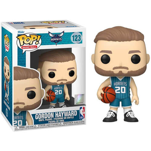 NBA Hornets Gordon Hayward (Teal Jersey) Pop! Vinyl