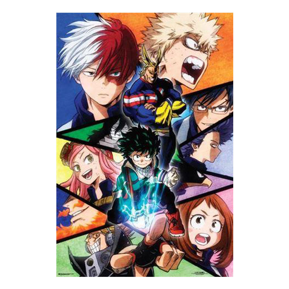 Min Hero Academia -affisch