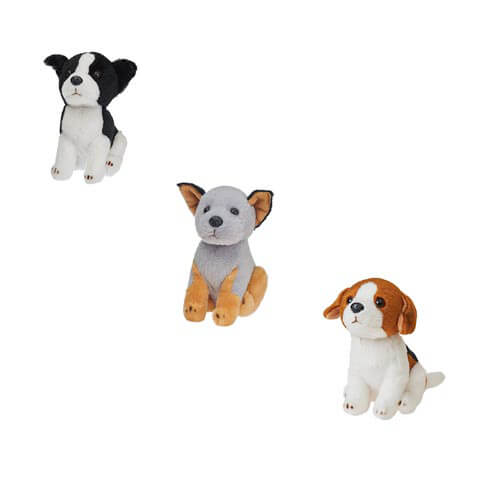 Cuddlimals Seated Dog 15cm