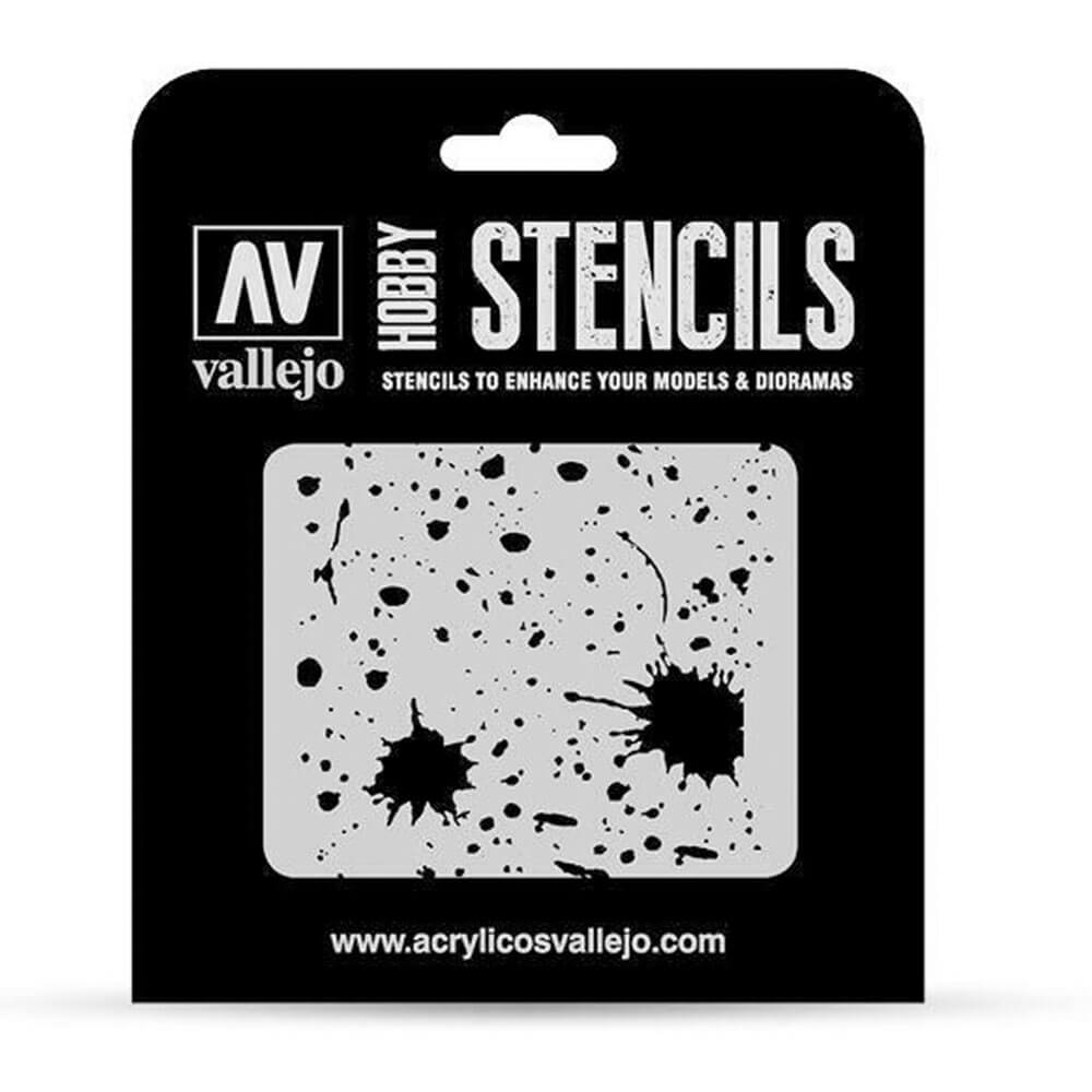 Vallejo stencils textuureffecten