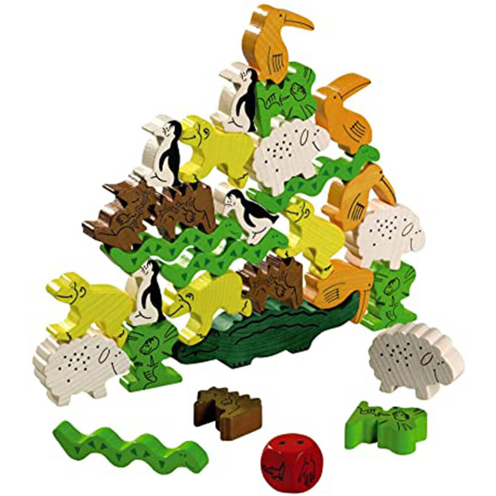 Animal Upon Animal Stacking Game