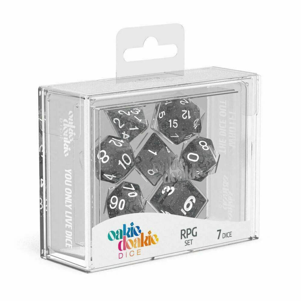 Oakie Doakie RPG Set Speckled Dice 7pcs