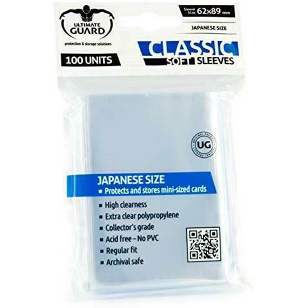 UG Classic Softs Sleeves Transparent 100pcs