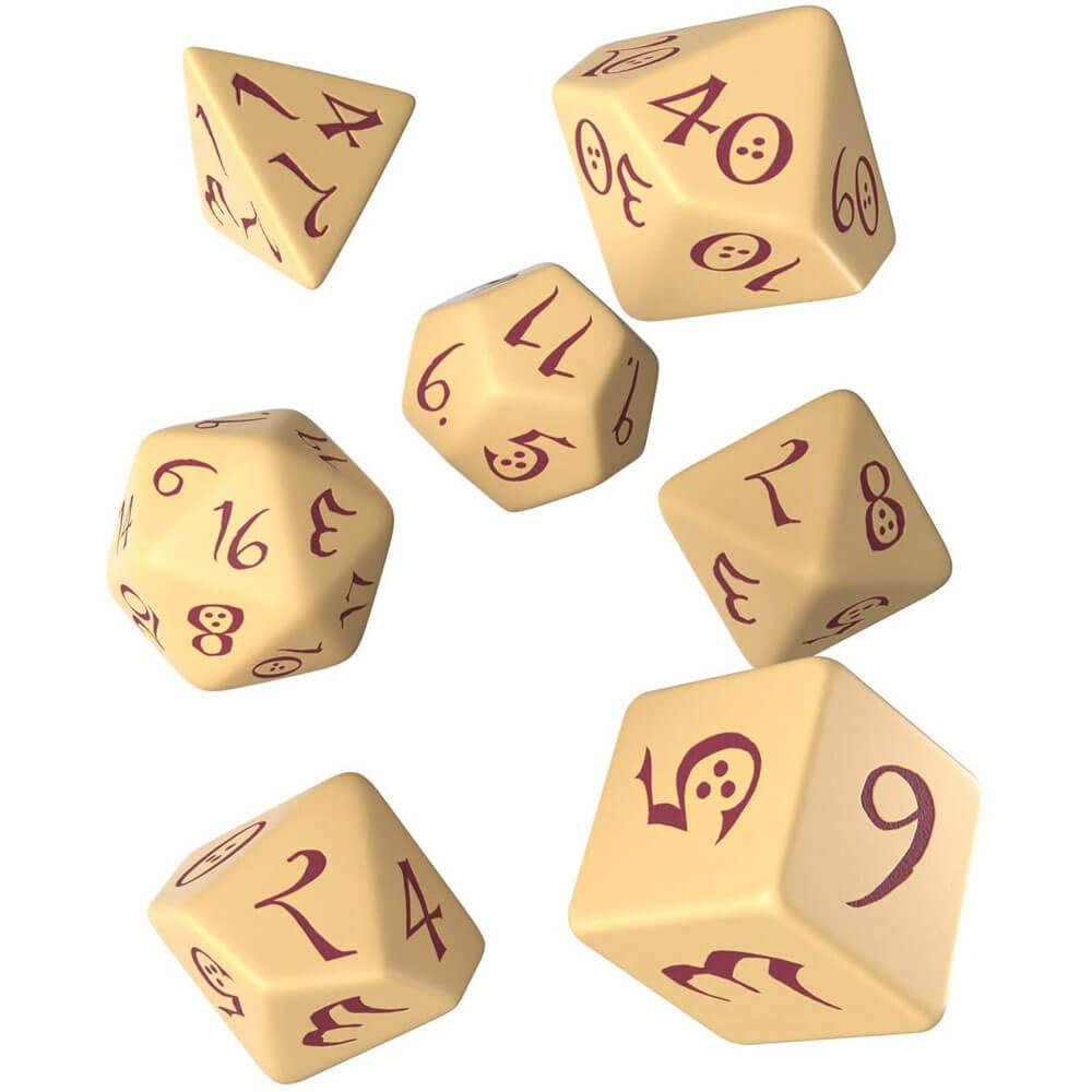 Q Atelier Classic RPG Dice Set de 7