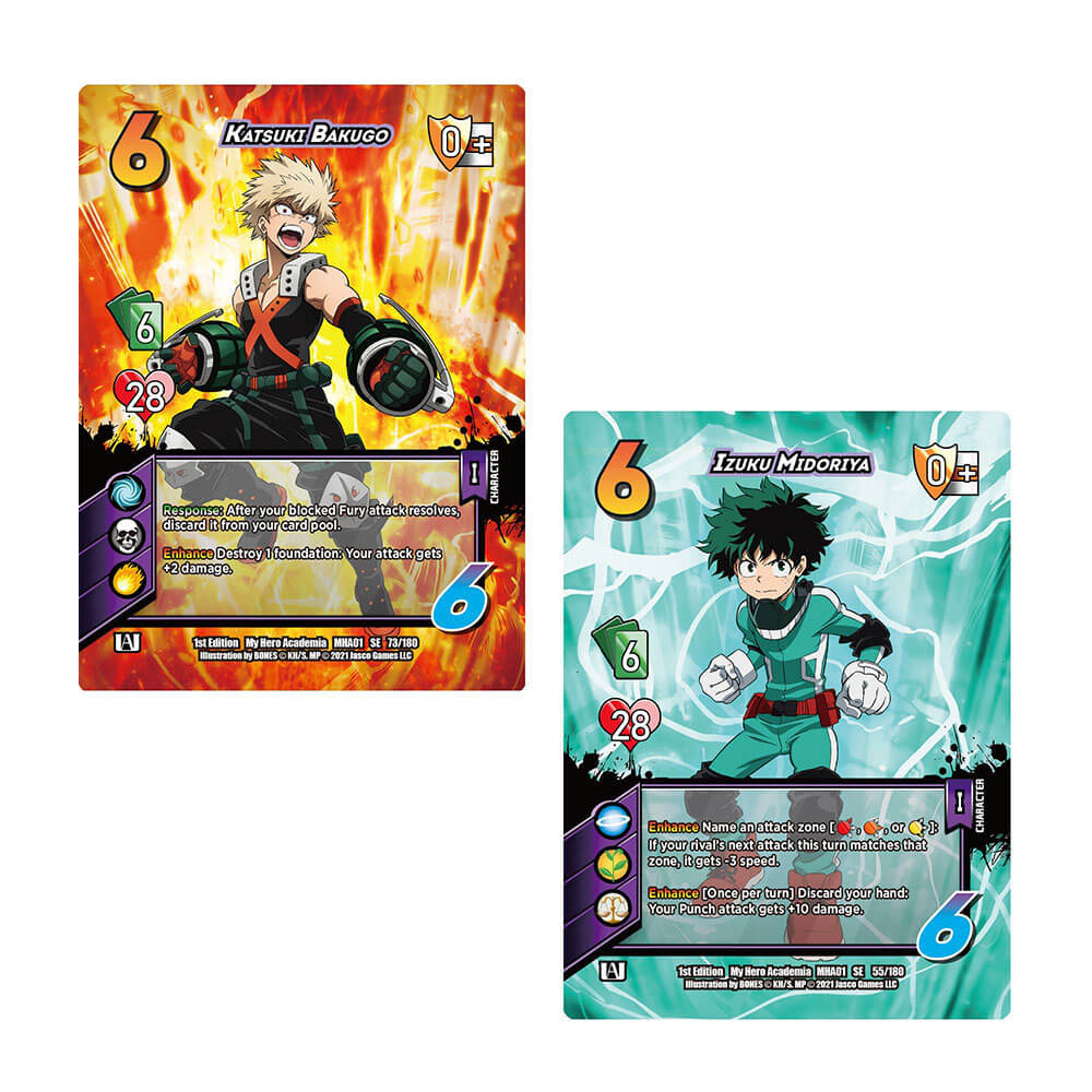 Mi héroe academia ccg