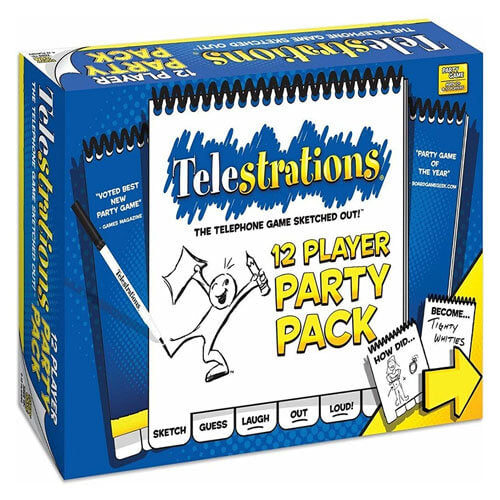 Telestrations 12 Player Board Game Party Pack