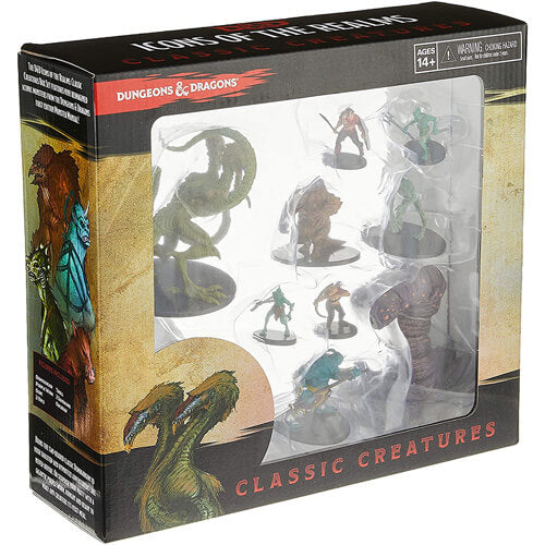 D&D Icons of the Realms Miniaures Classic Creatures Box Set