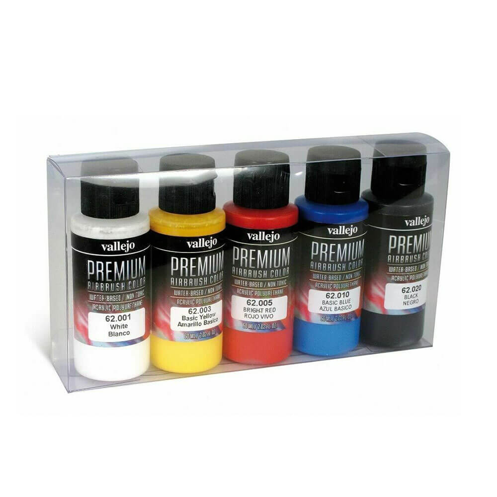 Vallejo Premium Color Paint Set på 5