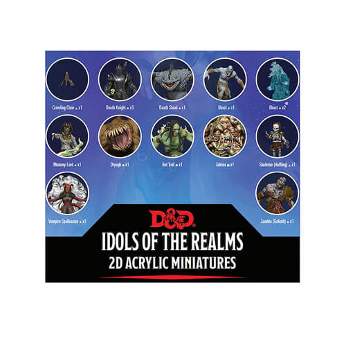 D&D Idols of the Realms Boneyard 2D Set