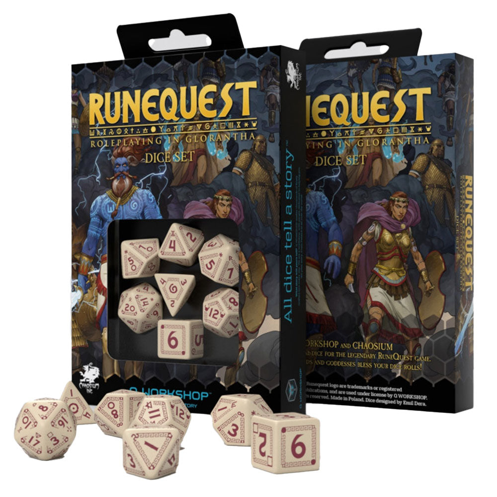 Q Atelier RunEquiest Dice Set 7pcs