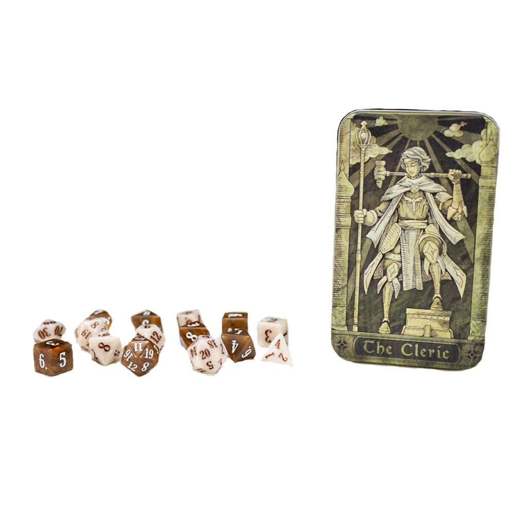 Beadle & Grimms Dice set i tenn