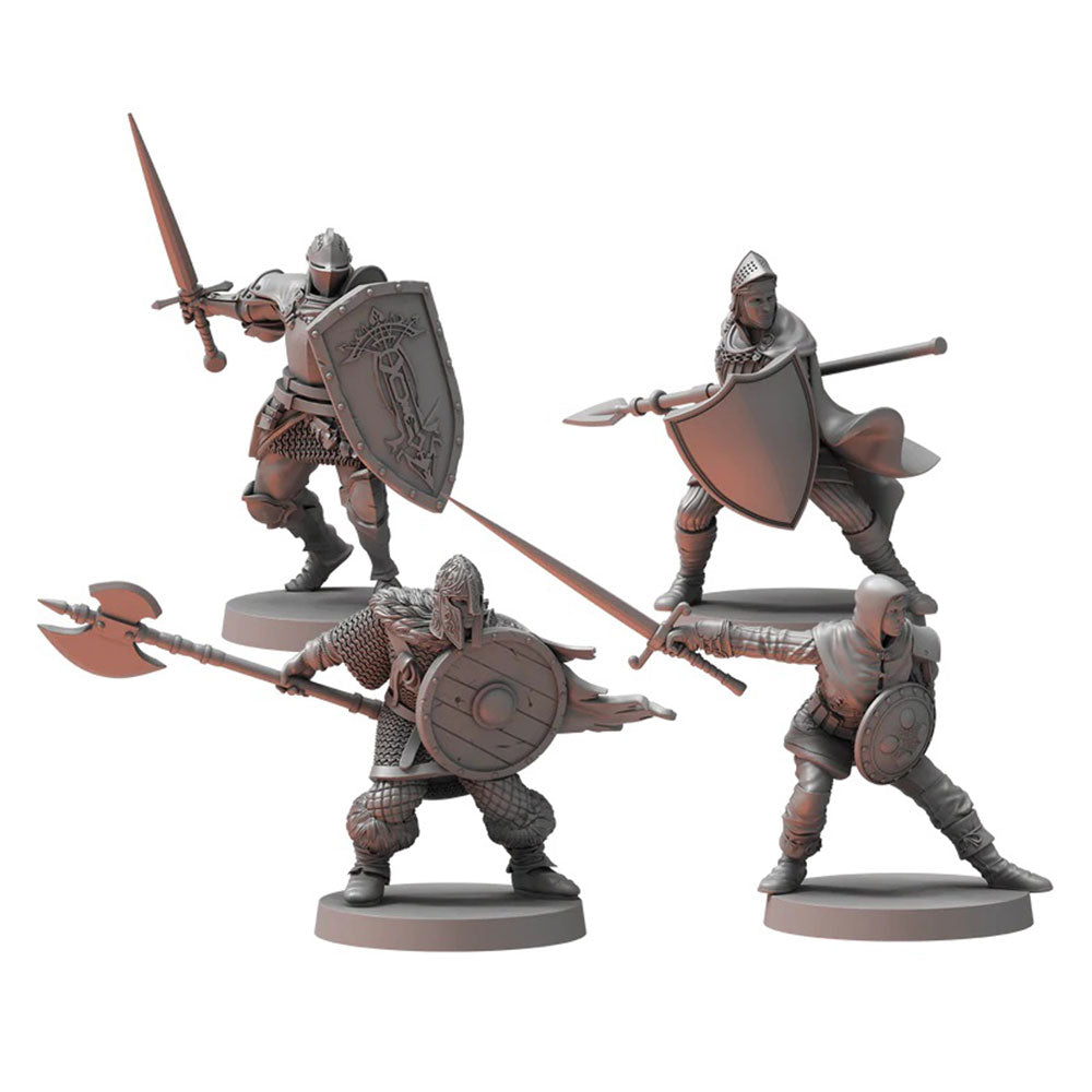 Dark Souls RPG Unknyled Heroes Miniature Set