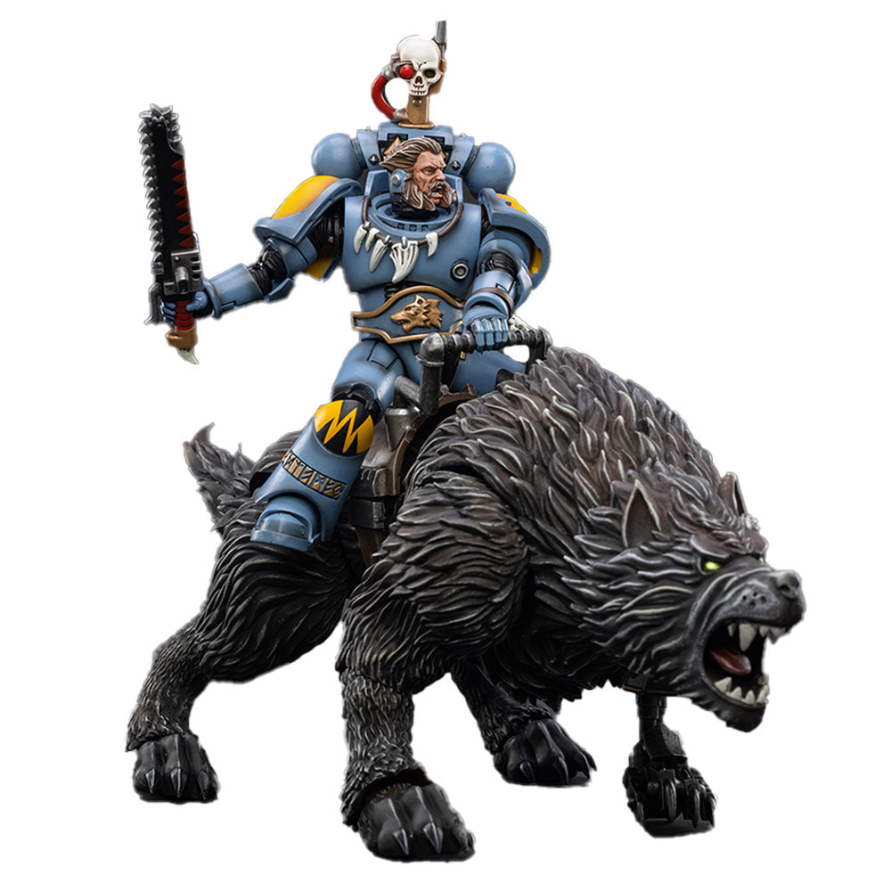 Space Wolves Thunderwolf Cavalry 1/18 skalafigur